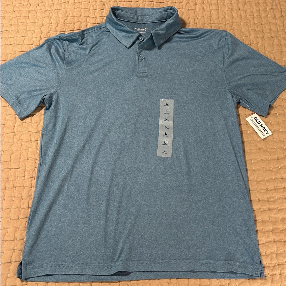 OLD NAVY NWT Youth Boys Active Polo Shirt